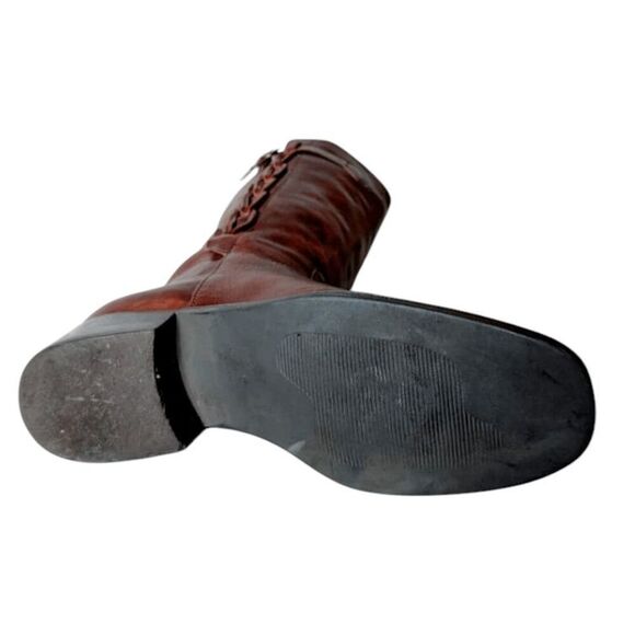 CIVICO10 Brazilian Made Distressed Leather Riding Boot Size 9M - Picture 8 of 9